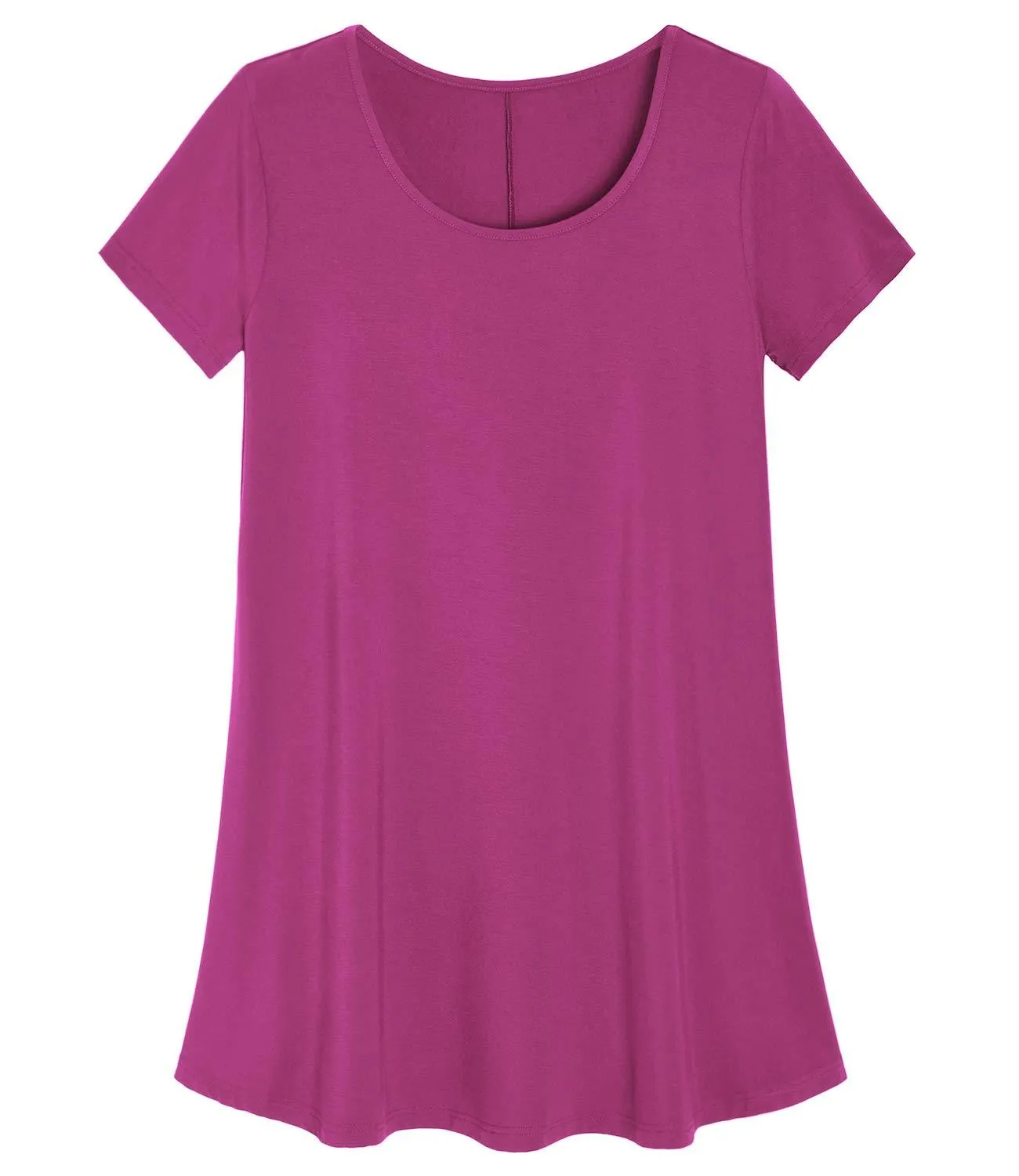 Plus Size Women's Swing Tunic Top