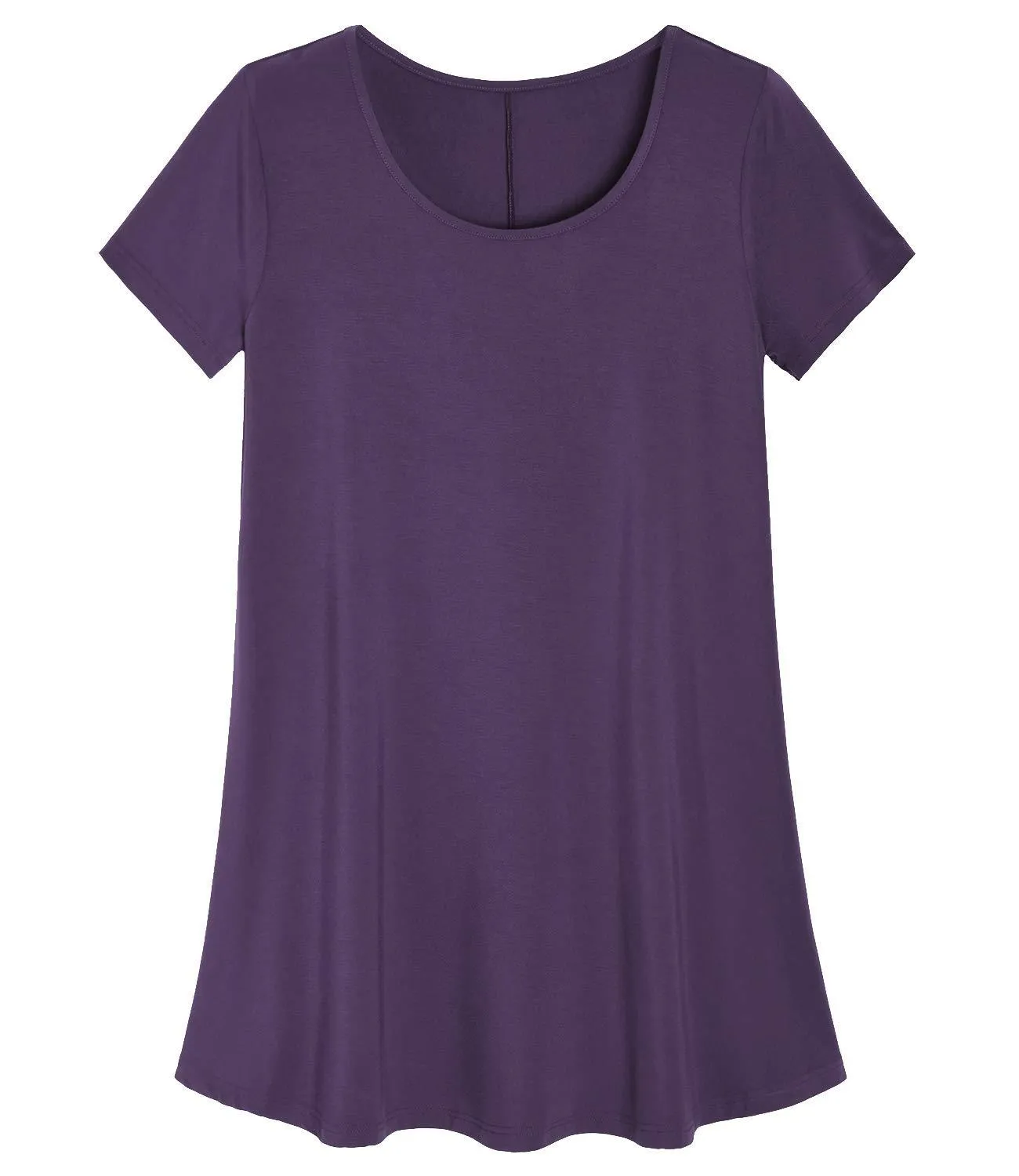 Plus Size Women's Swing Tunic Top