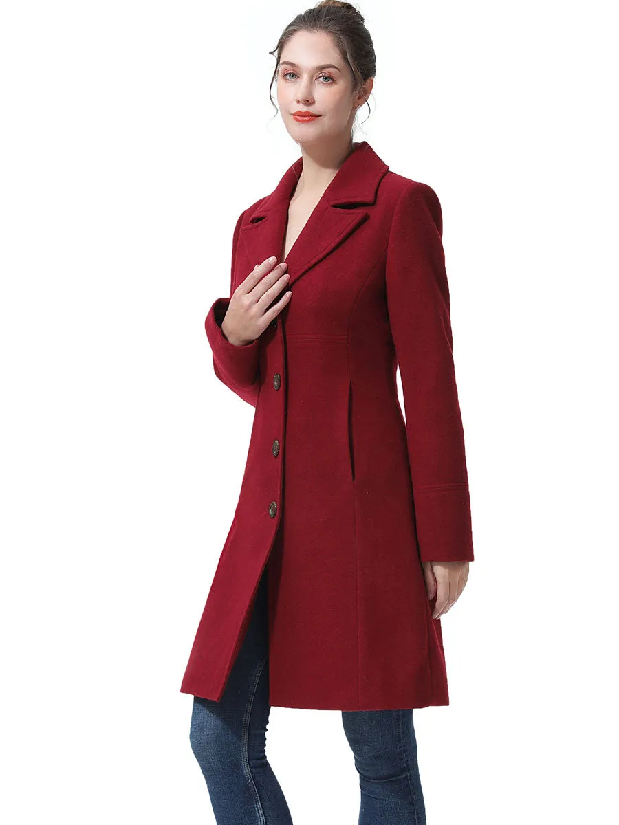 Women's Ros Wool Walking Coat by BGSD