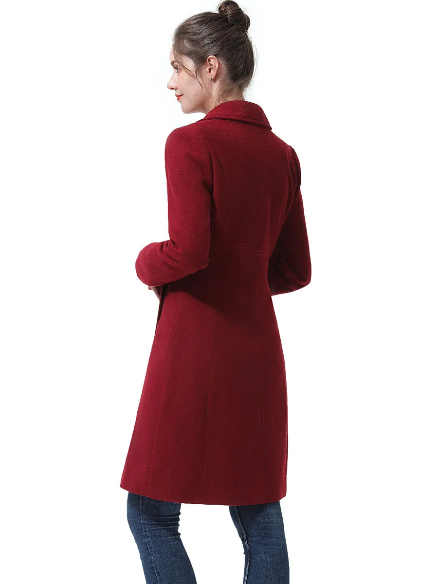 Women's Ros Wool Walking Coat by BGSD