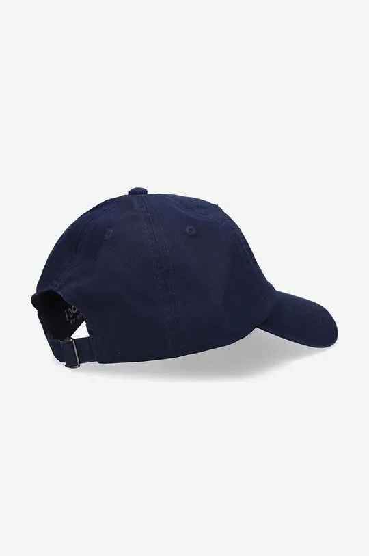 Wood Wood navy blue cotton baseball cap Eli