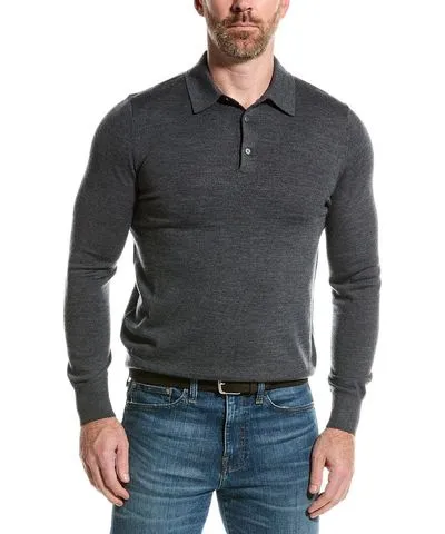 Wool Polo Sweater