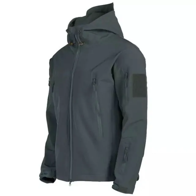 Xituodai Men's Soft Shell Jacket - Waterproof Windproof Tactical Coat